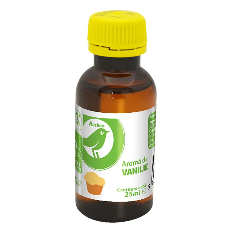 Esenta cu aroma de vanilie Auchan, 25 ml