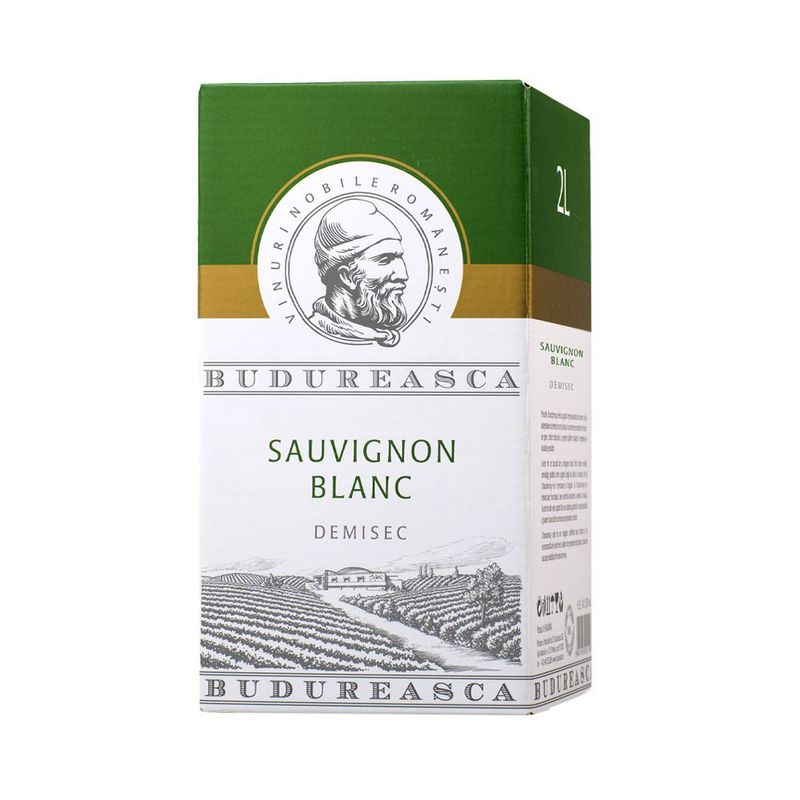 Bag in Box 2L Sauvignon Blanc Demisec 2019