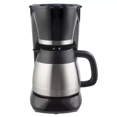 Cafetiera Studio Casa, CM1019 Savor Thermo, 800 W, 1 l, Vas cafea inox, Negru/ Inox