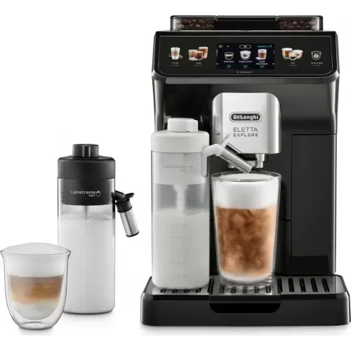 Espressor cafea automat De'Longhi Explore ECAM 450.65.G, 1450 W, 1.8 L, 19 bar, Negru