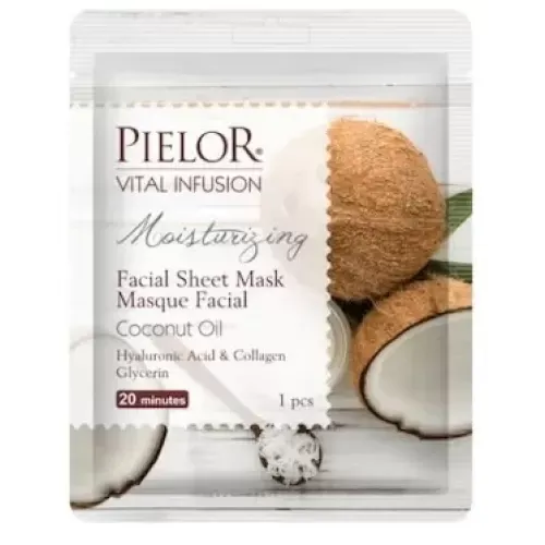 Masca de fata Pielor Vital Infusion Moisturizing, 25 ml